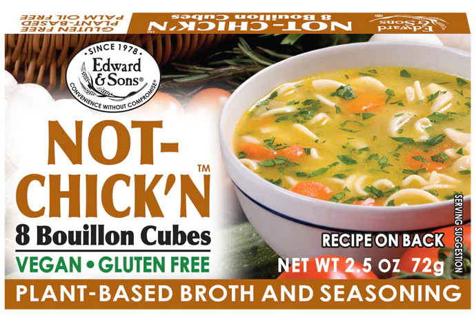 Not-Chick'n Bouillon Cubes-Edward & Sons