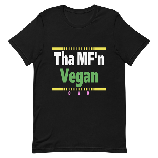 Tha MF'n Vegan Unisex - Black Shirt