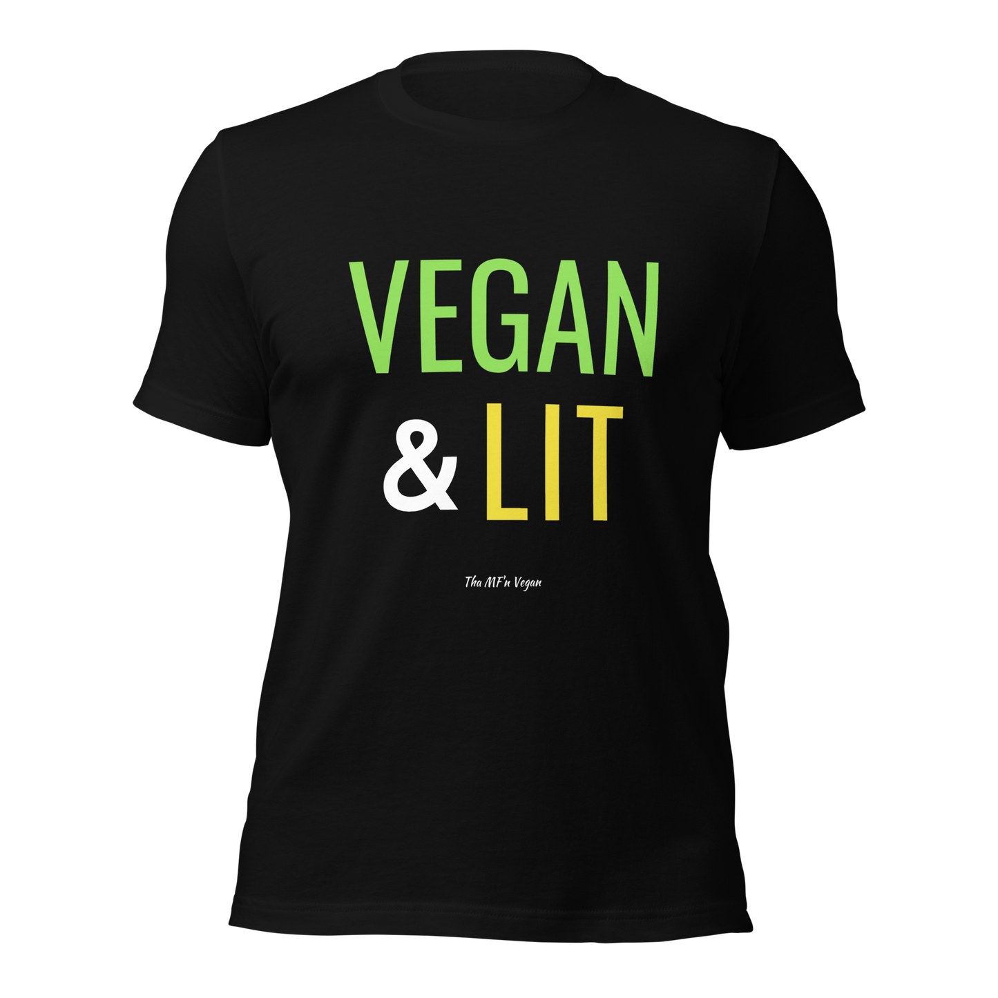 Vegan and Lit - Black Unisex Shirt